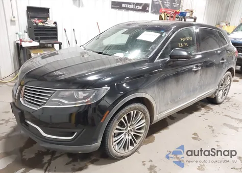 2017 Lincoln Mkx Reserve z USA, uszkodzony, nr VIN 2LMPJ8LRXHBL53621